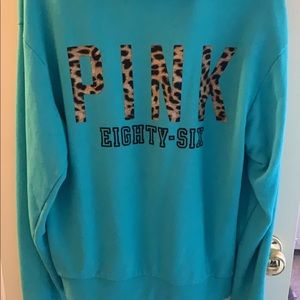 Pink quarter zip jacket